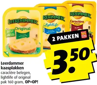 Boni Leerdammer kaasplakken aanbieding