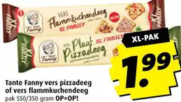 Boni Tante Fanny vers pizzadeeg of vers flammkuchendeeg aanbieding
