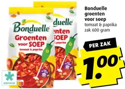 Boni Bonduelle groenten voor soep aanbieding