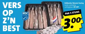 Boni Hollandse Nieuwe haring aanbieding
