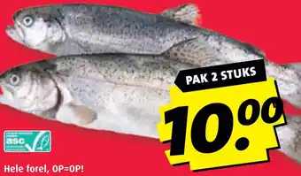 Boni Hele forel aanbieding