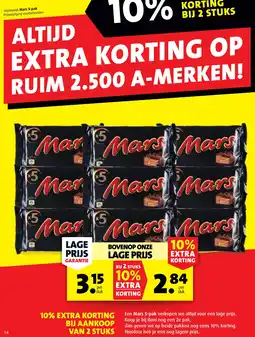 Boni Mars aanbieding