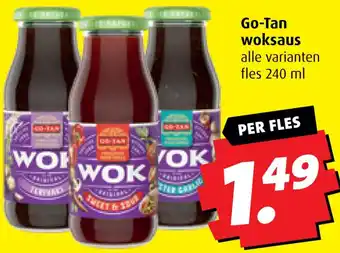 Boni Go-Tan woksaus aanbieding