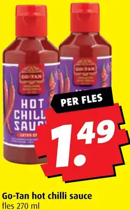 Boni Go-Tan hot chilli sauce aanbieding