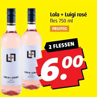 Boni Lola + Luigi rosé aanbieding