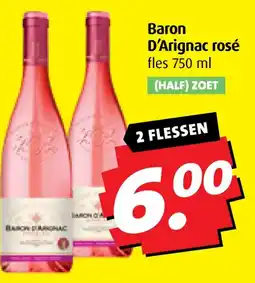Boni Baron D'Arignac rosé aanbieding