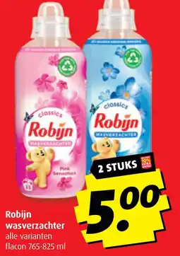Boni Robijn wasverzachter aanbieding