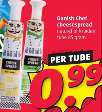 Boni Danish Chef cheesespread aanbieding