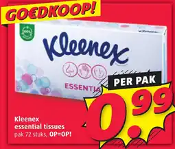 Boni Kleenex essential tissues aanbieding