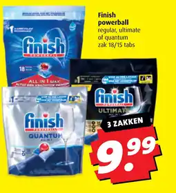 Boni Finish powerball aanbieding