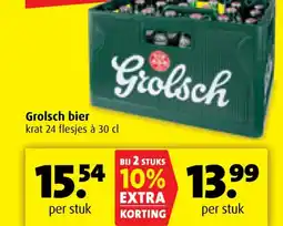 Boni Grolsch bier aanbieding
