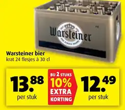 Boni Warsteiner bier aanbieding