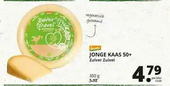 Natuurwinkel Jonge Kaas 50+ Zuiver Zuivel aanbieding