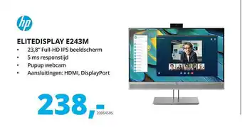 Paradigit HP Elitedisplay E2453M Monitor aanbieding