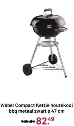 Karwei Weber Compact Kettle houtskool bbq metaal zwart aanbieding