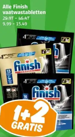 Poiesz Alle Finish vaatwastabletten aanbieding