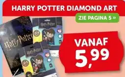 Boekenvoordeel HARRY POTTER DIAMOND ART aanbieding