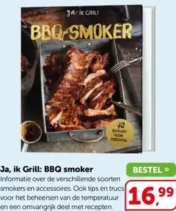 Boekenvoordeel Ja, ik Grill: BBQ smoker aanbieding