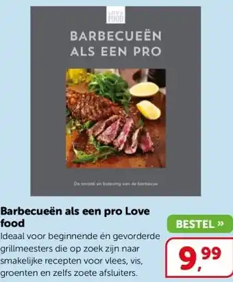 Boekenvoordeel Barbecueën als een pro Love food aanbieding
