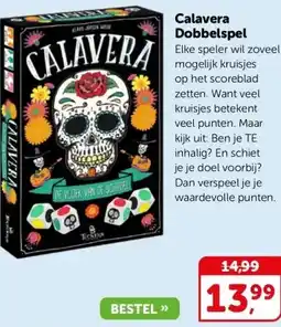 Boekenvoordeel Calavera Dobbelspel aanbieding