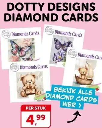 Boekenvoordeel DOTTY DESIGNS DIAMOND CARDS aanbieding