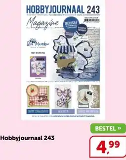 Boekenvoordeel Hobbyjournaal 243 aanbieding