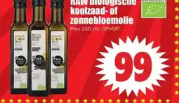 Dirk RAW biologische BIOLOGISCH koolzaad-of zonnebloemolie aanbieding