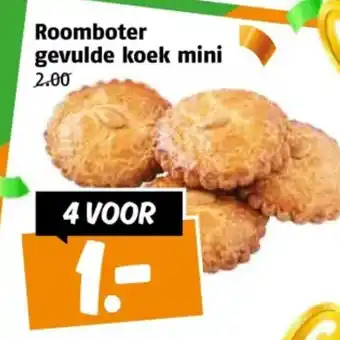 Poiesz Roomboter gevulde koek mini aanbieding