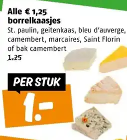 Poiesz Alle borrelkaasjes aanbieding