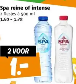 Poiesz Spa reine of intense aanbieding