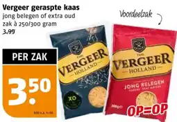 Poiesz Vergeer geraspte kaas aanbieding