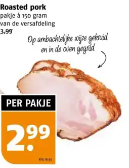 Poiesz Roasted pork aanbieding