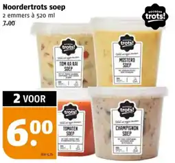 Poiesz Noordertrots soep aanbieding