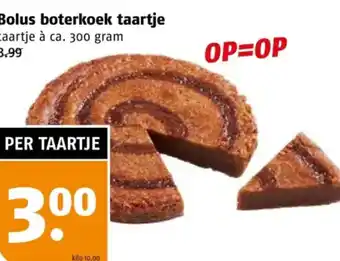 Poiesz Bolus boterkoek taartje aanbieding