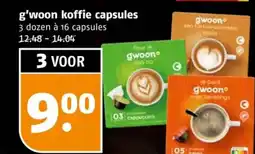 Poiesz g'woon koffie capsules aanbieding