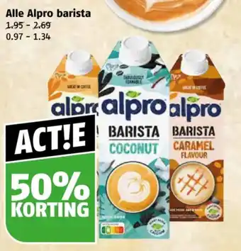 Poiesz Alle Alpro barista aanbieding