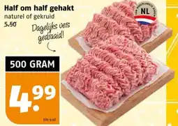 Poiesz Half om half gehakt aanbieding