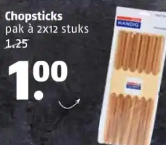 Poiesz Chopsticks aanbieding