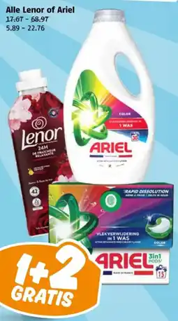 Poiesz Alle Lenor of Ariel aanbieding