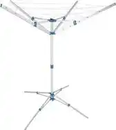 Praxis Tectake Mobiele Droogmolen - Grijs aanbieding