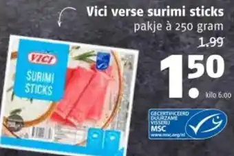 Poiesz Vici verse surimi sticks aanbieding
