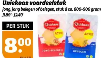 Poiesz Uniekaas voordeelstuk aanbieding