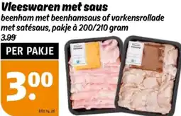 Poiesz Vleeswaren met saus aanbieding