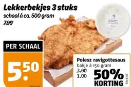 Poiesz Lekkerbekjes 3 stuks aanbieding
