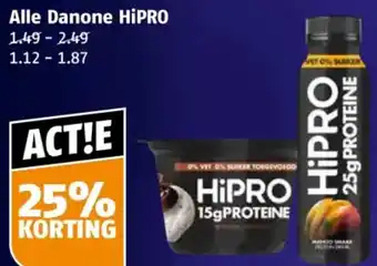 Poiesz Alle Danone HIPRO aanbieding