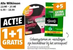 Poiesz Alle Wilkinson aanbieding