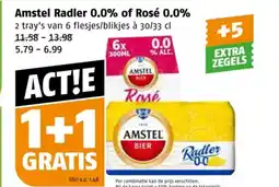 Poiesz Amstel Radler 0.0% of Rosé 0.0% aanbieding