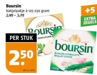 Poiesz Boursin aanbieding
