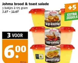 Poiesz Johma brood & toast salade aanbieding