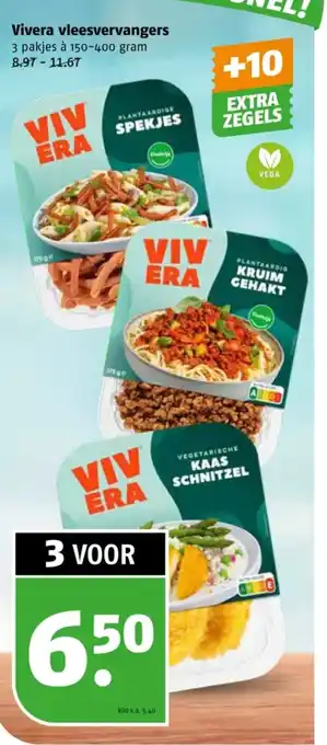 Poiesz Vivera vleesvervangers aanbieding